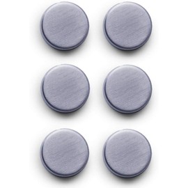 Zeller 11203 Magnet Set 6-Piece 2.7 cm Stainless Steel