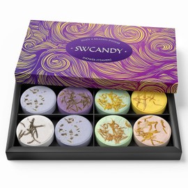SWCANDY - Vaporizadores de ducha para aromaterapia, regalos de cumpleaños para mujeres, 8 piezas de decoraciones para el día de San Valentín, para ella, mamá, adultos, hombres, adolescentes