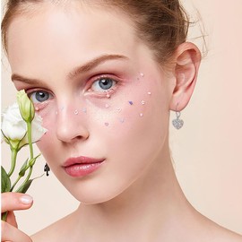 925 Sterling Silver Good Luck Filigree Irish Celtic Knot Dangle Drop Stud Love Heart Ball Leverback Earrings Birthday Jewelry for Women, Sterling Silver, Cubic Zirconia