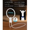 5X Hands Free Magnifying Glass with Light for Close Work,Neck