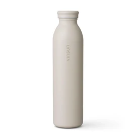 Vinsun Drinking Bottle Stainless Steel 600 ml Beige – Leak-Proof, Suitable for Carbonated Drinks, BPA-Free, Double-Walled Insulated, Lightweight Thermal Flask for Sports, School, Office, Travel