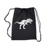 LA POP ART Drawstring Word Art Backpack - Tyrannosaurus REX