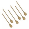KAMP Cuchara De Madera Larga Para Sangria Pack De 6 De 30 Cm