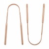 2Pzs Raspador de Lengua Acero Inoxidable, Limpiador de Lengua
