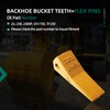 [Pack of 5]230SP Backhoe Bucket Teeth +23P Flex Pins,for Bobcat,for