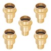 GUOFIS 3/4Inch PEX Copper Press Fittings,3/4" Press X 3/4" PEX