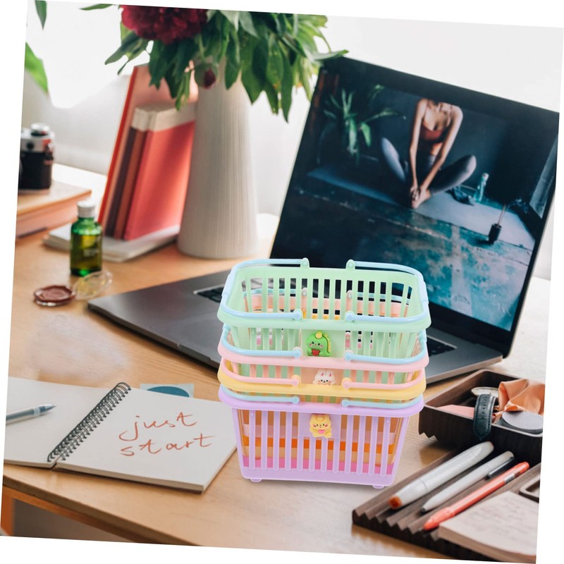 CIYODO Plastic Storage Container for Toys Doll Storage Kids Play