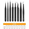 Unbranded 8PCS Anti-Static Tweezers Set for Electronic Repair, Handicraft, Laboratory,