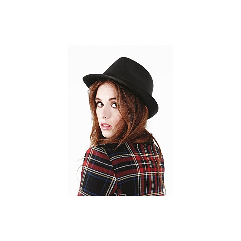 Beechfield Fedora Hut Small / Medium,Schwarz