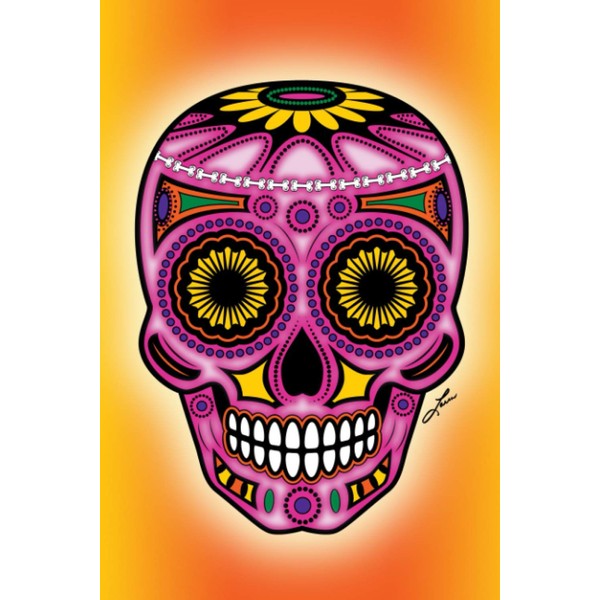 Day of the Dead Daily Planner: Florido