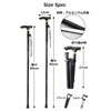 Folding Cane, Foldable, Stylish, Lightweight, Stretchable, 2 Colors, 5 Adjustments,