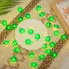 St. Patrick's Day Decorative Lights Green Shamrocks Clover Hat LED