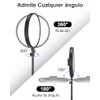Tobeape Anillo de Luz LED 33cm (13) con Base Redonda