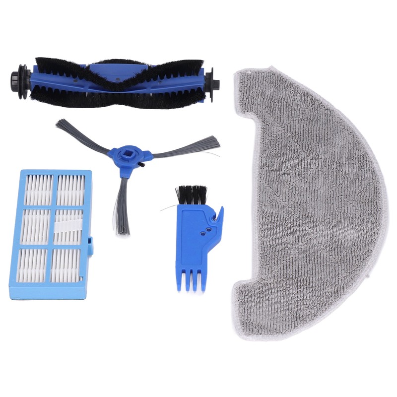 Robotic Vacuum Cleaner Kit with Side Brush Rag Filter Main
