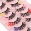 Healeved 8pairs False Eyelashes for Cosplay Natural Look Faux Lashes