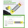 DIHOOL Photoelectric Proximity Sensor, Laser Motion Switch,IP65 Waterproof, Normally Open