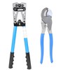 munirater Hydraulic Clamp Tool 6-50mm Wire Crimping Tool Pliers with
