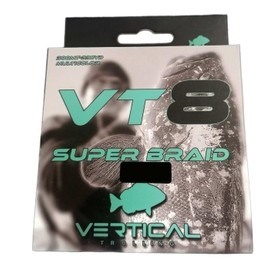 VERTICAL TROLLING VT8 Multicolor Braided Fishing Line (547yd (500mt), 36LB (0,26mm - PE 2,5))