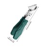 Nail Clippers for Ingrown Toenails Ergonomic Design with Anti-Splash Guard