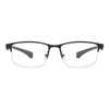 JOLLYNOVA Photochromic Progressive Reading Glasses Men,Half Rim TR90 Temples Blue