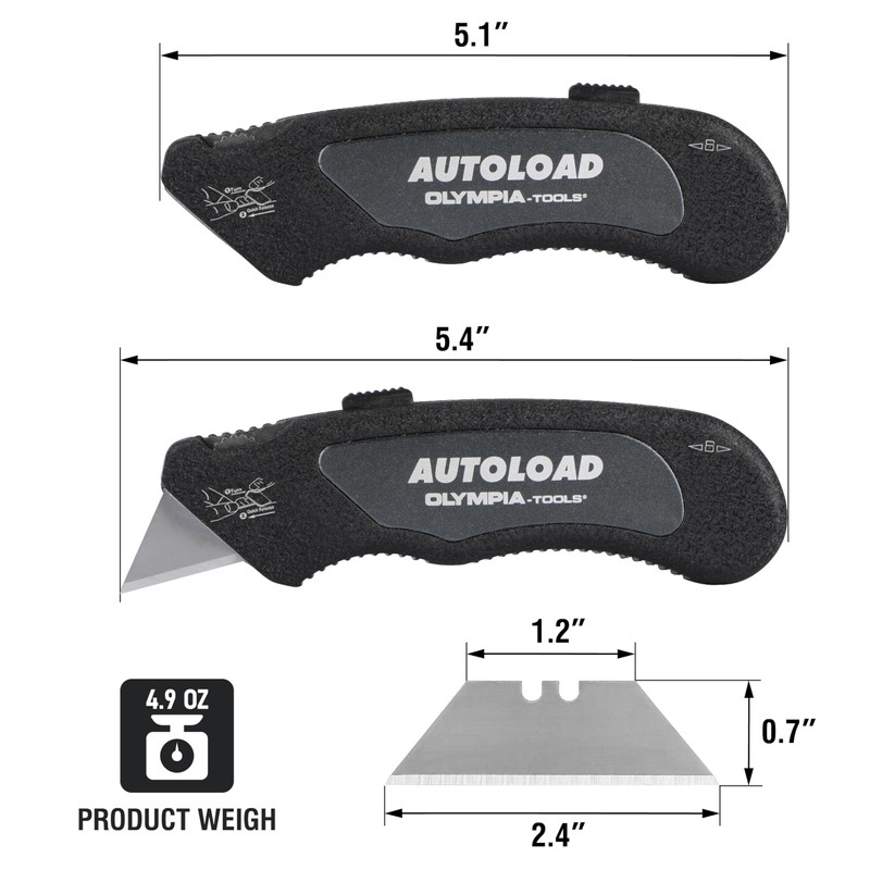 Olympia Tools 33-183 Turboknife by Autoload