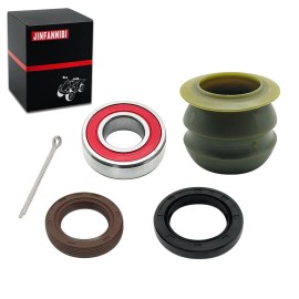 JINFANNIBI Steering Bushing & Bearing Seal Kit for Honda TRX250EX TRX250X TRX250TE TRX250TM