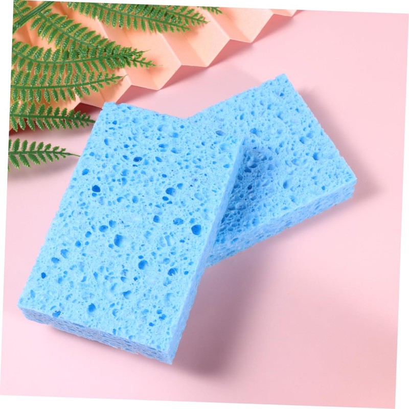 Healeved 16pcs Cellulose Sponge Cleaning Tools Refill Sponges Sink Scrubber