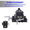 3" Cross Slide Drill Press Vise, Compound Bench Table Bench