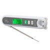 Probe Meat Thermometer Waterproof LCD Digital Folding Food Temperature Gauge