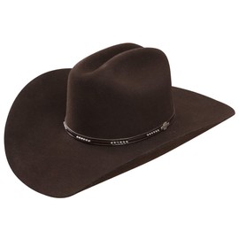 Stetson Men's 72 Llano 4X Cowboy Hat, Chocolate - 7 1/8