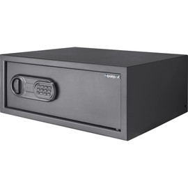 Barska 1.2 Cu. Ft Digital Keypad Safe – LED Interior Light, Extra-Wide for Laptops, Silent Mode, Steel Security Safe