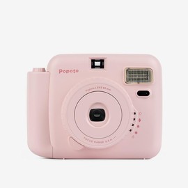 Popoto Instant Camera Take Color Photo In A Minute Mini 11/12 Users Instant Photo Capture for Outdoor, Holiday, and Special Occasions - Color: Pink