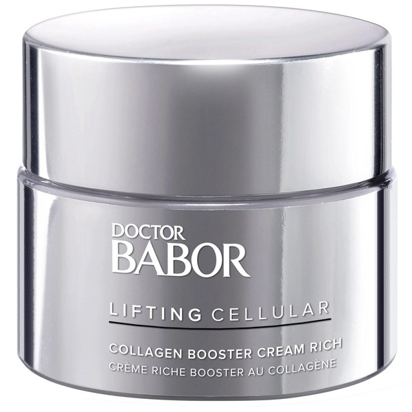 Doctor BABOR Collagen Booster Cream Rich, Rich Anti-Wrinkle Moisturising Cream for Any Skin, with Hyaluronic Acid, Firming, 1 x 50 ml
