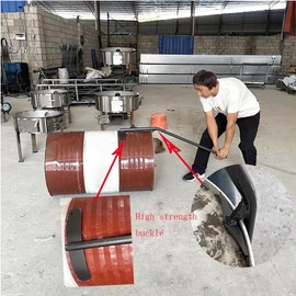 Oil Drum Support Rod, Suitable for Lifting and Lowering Heavy Oil Drums and Plastic Drums，Load-Bearing 837 Pounds,Can Be Easily Operated by One Person