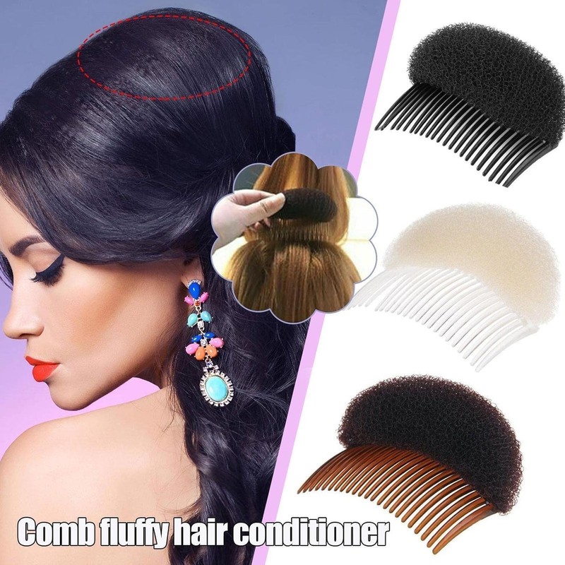 2Pcs Hair Styling Accessories Set, Foam Bun Maker Inserts, Volume