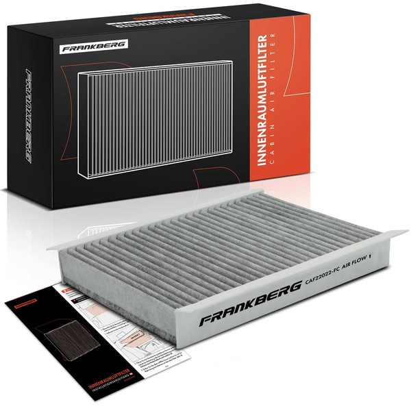 Frankberg Cabin Air Filter Pollen Filter with Activated Carbon Compatible