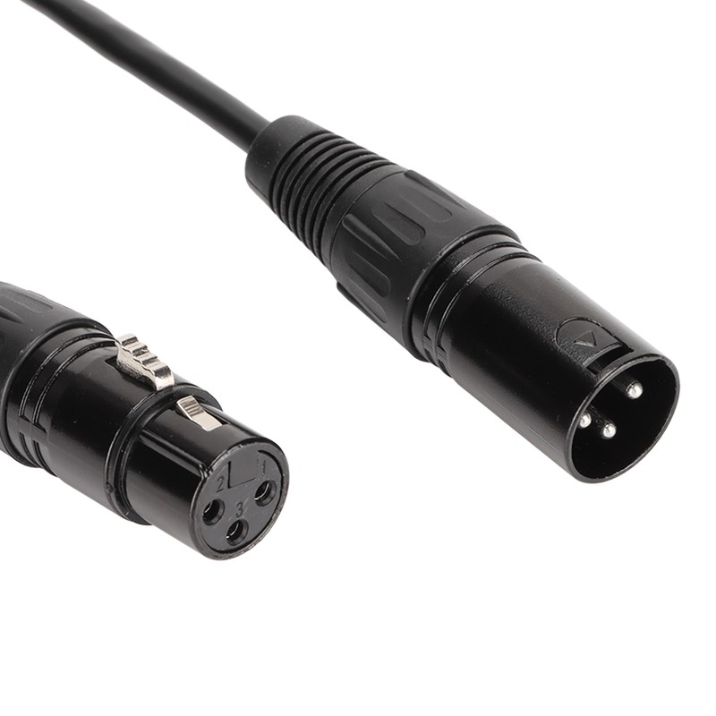 2pcs XLR3 to RJ45 Cable 3pin Plug and Play Female