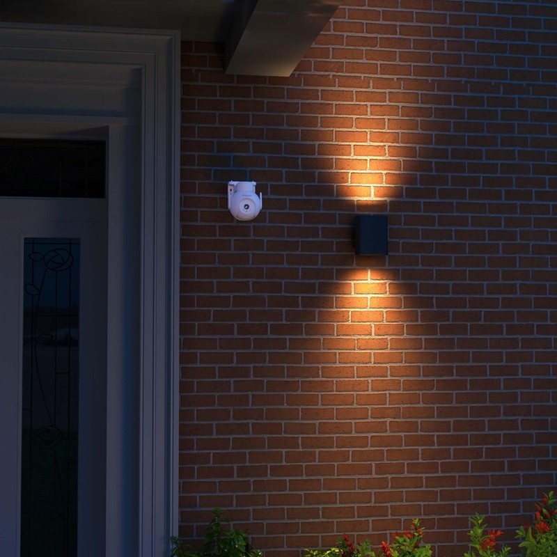 Tiqvi - Smart WiFi PTZ Outdoor Camera, 1080P, Dualband (2.4/5GHz),