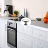 ShipeeKin 20 x Silver Polished Chrome Furniture Knobs, Cupboard Knobs,