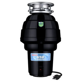 Waste Maid 1.25 HP Continuous Feed Garbage Disposal w/ Cord, Anti-Jam & Quiet