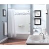 LR2356DOWB Moen LR2356DOWB Home Care 16-Inch Grab Bar with Shelf,