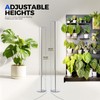 Barrina T1S Standing Grow Light for Indoor Plants with Timer,