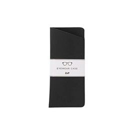 Zoff Glasses Case (Neo Leather Case) (Black) Sunglasses Case, Stylish, Black