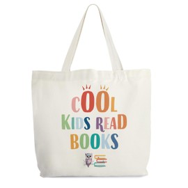 Levitatinyear Book Lover Tote Bag for Women, Read Books Canvas Tote, Colorful Library Book Bag, Read Quote Gift Bag, Tote Bags for Books, Bookish Shoulder Bag Gifts for Book Lovers -15