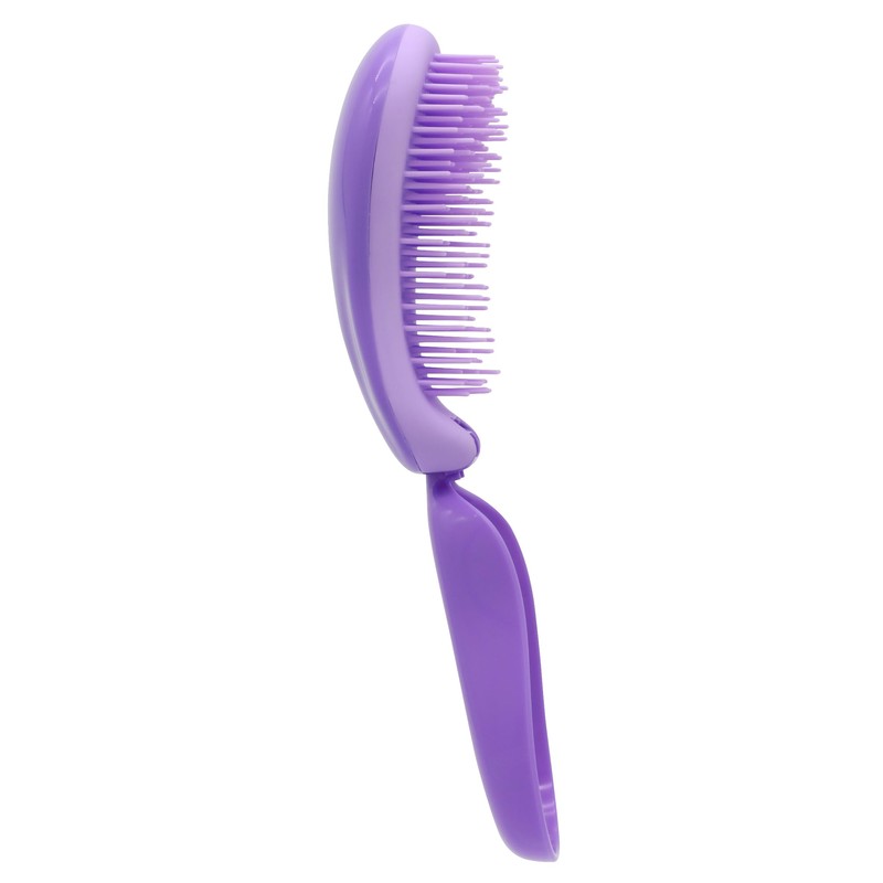 The Detangler On the Go Travel Detangling Hair Brush, Purple