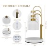 AIKUT Candle Warmer Lamp, with 2 Bulbs,Timer & Dimmer,Compatible with