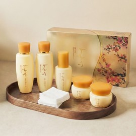 Jahwangsu Boeum Basic Cosmetics Travel Kit Set Portable Basic Skin Lotion 5 Types, 1 Piece / 자황수 보음 기초 화장품 여행용 키트 세트 휴대용 기초 스킨로션 5종, 1개
