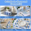 100Pcs Hydrangea Paper Napkins, Bathroom Napkins Guest Disposable