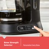 BLACK+DECKER Split Brew 12-Cup Digital Coffee Maker, CM0122, Iced or