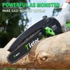 Tietoc Chainsaw 6 Inch Mini Electric Chainsaw Cordless Battery Powered,